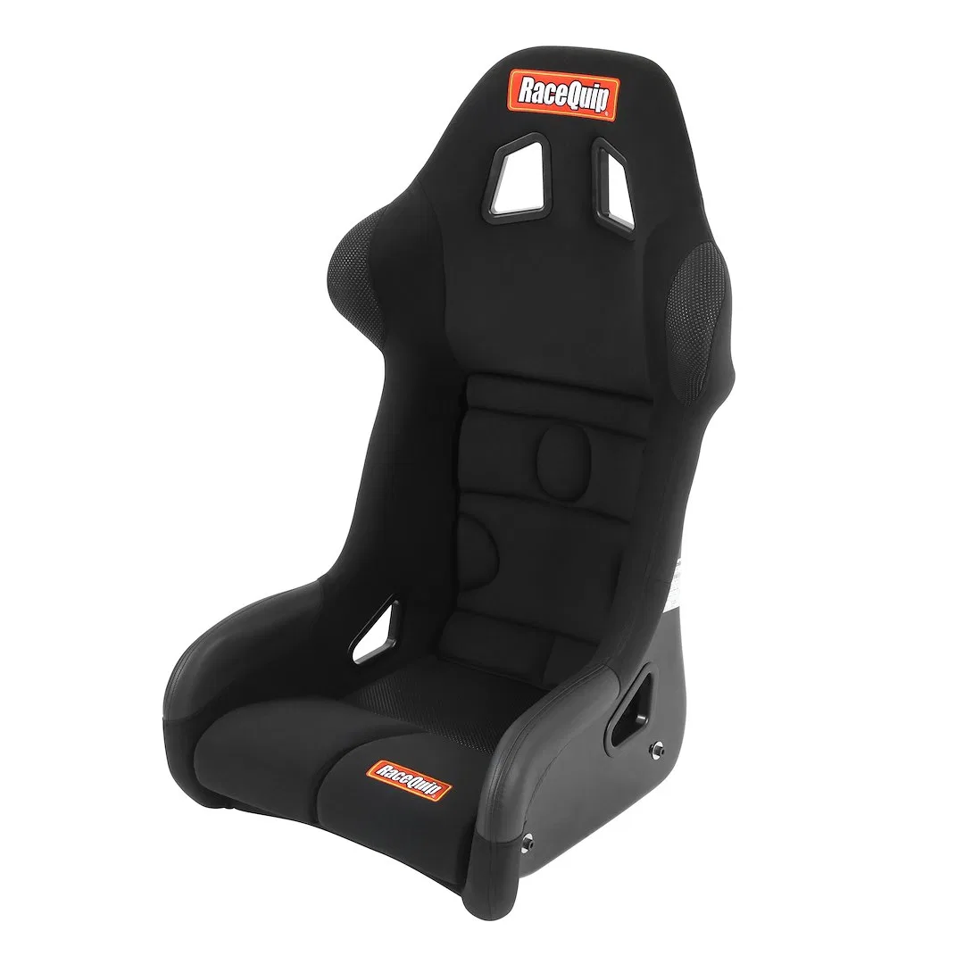 96775579 – RACEQUIP Seat, Front Non-Reclining Racing Black Velvet Fabric Cover/ Gelcoat FRP Composite Shell With Mold...
